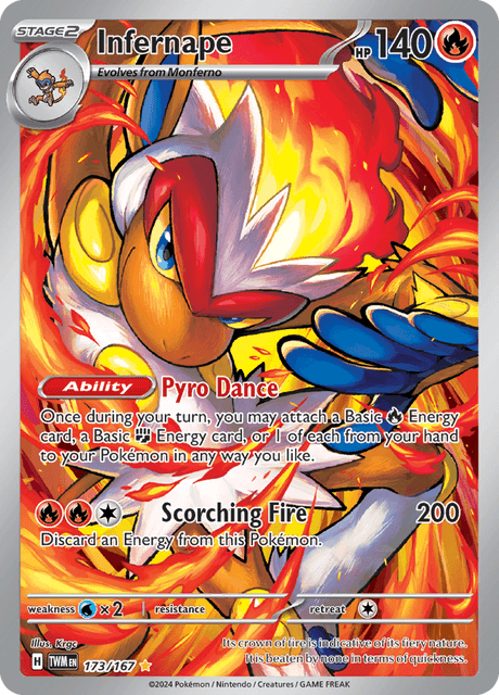 173 - Infernape - Art Rare