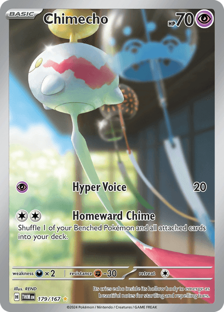 179 - Chimecho - Art Rare