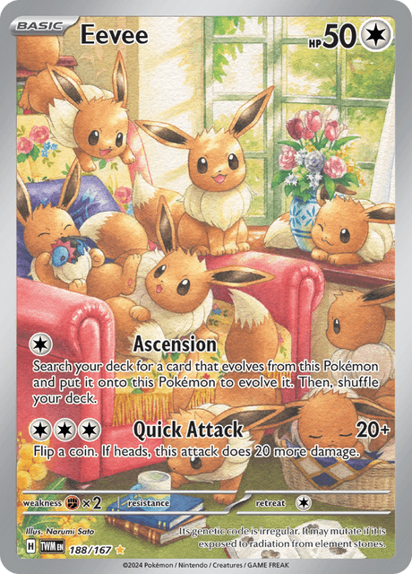 188 - Eevee - Art Rare