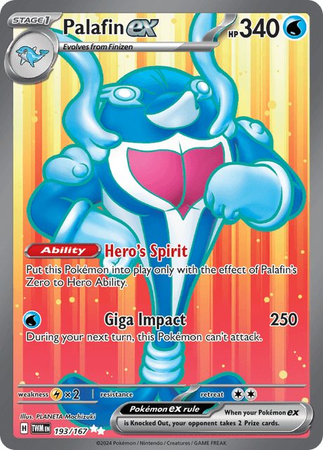 193 - Palafin ex - Ultra Rare