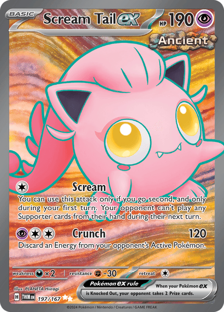 197 - Scream Tail ex - Ultra Rare