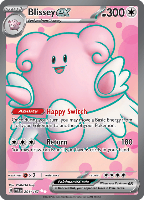 201 - Blissey ex - Ultra Rare