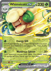 WHT - 5 - Whimsicott ex - Double Rare