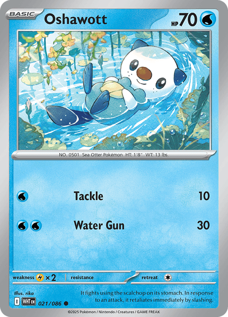 WHT - 21 - Oshawott - Common