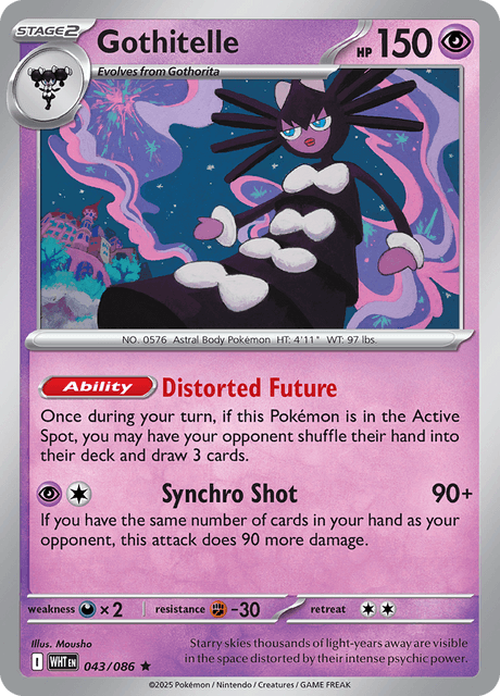 WHT - 43 - Gothitelle - Rare