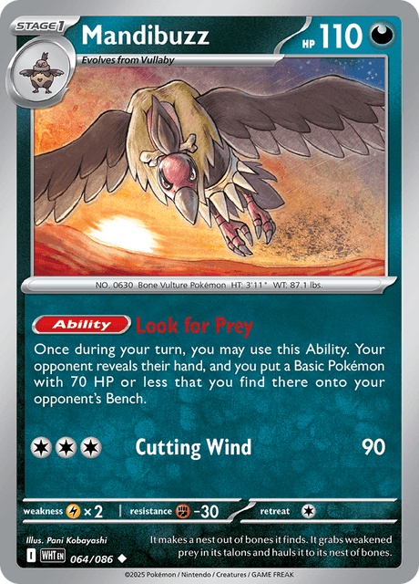 WHT - 64 - Mandibuzz - Uncommon