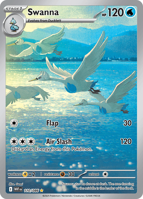 WHT - 110 - Swanna - Art Rare