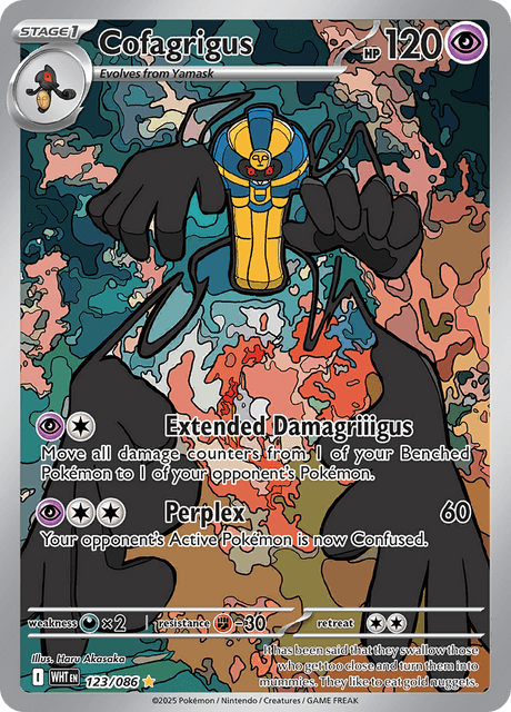 WHT - 123 - Cofagrigus - Art Rare