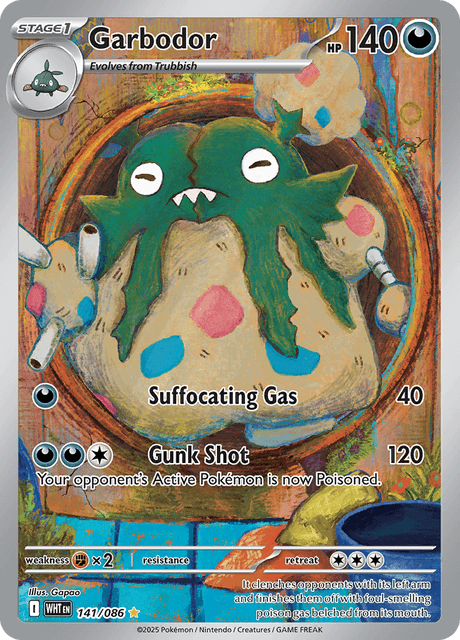 WHT - 141 - Garbodor - Art Rare