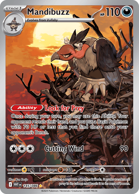 WHT - 145 - Mandibuzz - Art Rare
