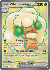 WHT - 157 - Whimsicott ex - Ultra Rare