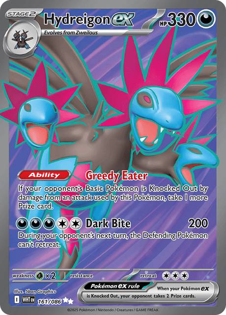 WHT - 161 - Hydreigon ex - Ultra Rare