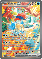 WHT - 167 - Keldeo ex - Special Art Rare