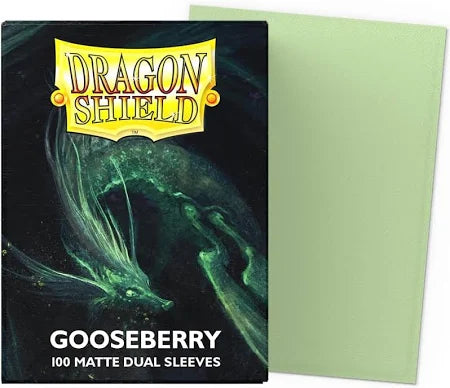 Dragon Shield: Dual Matte Sleeves Gooseberry (x100) – Standard