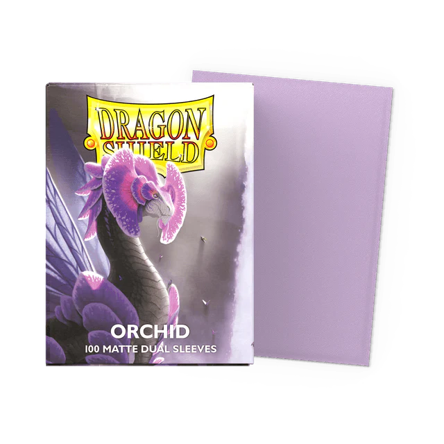 Dragon Shield: Dual Matte Sleeves Orchid (x100) – Standard
