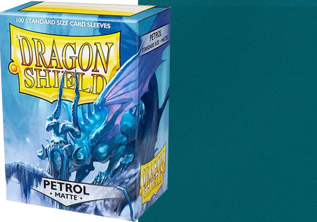 Dragon Shield: Matte Sleeves Petrol (x100) – Standard