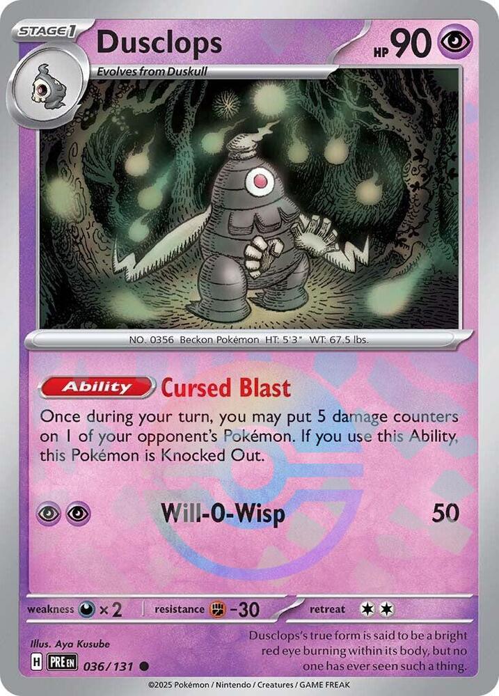 SFA - 19 - Dusclops