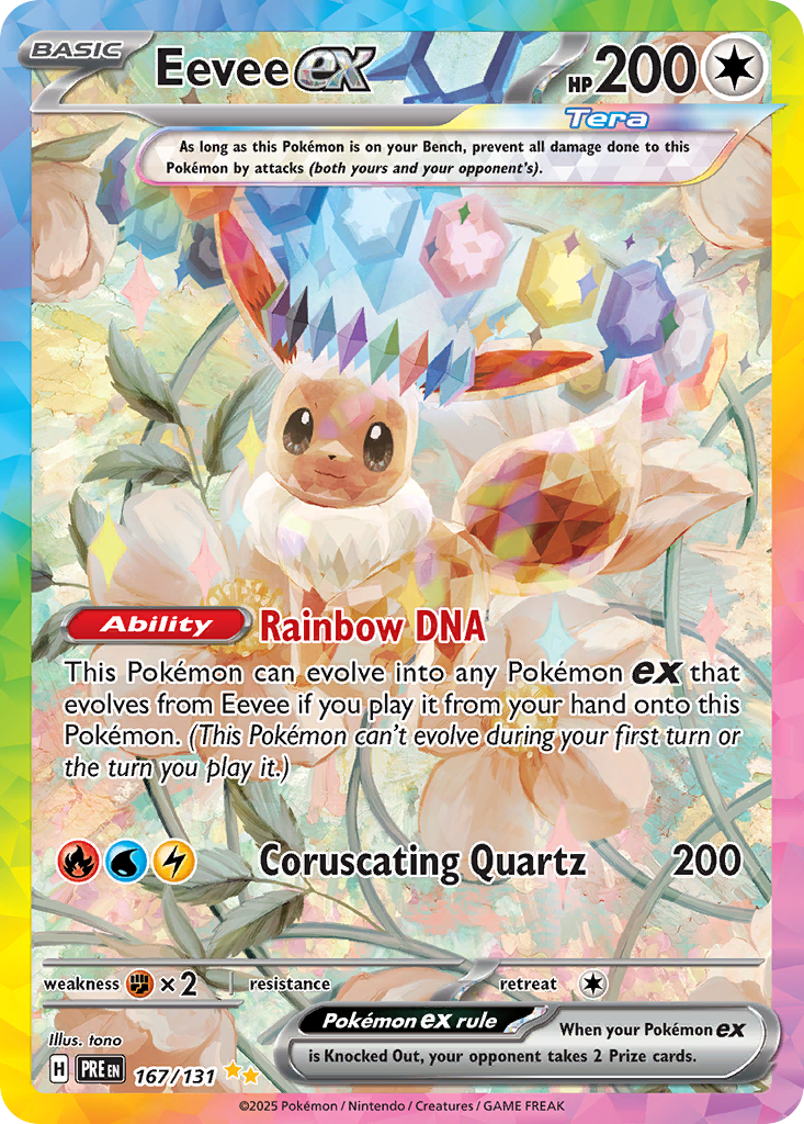 Eevee ex - 167/131 - Español