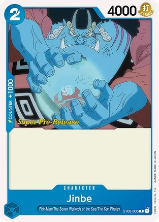 Jinbe - Super Pre-Release (ST-03 PRE)