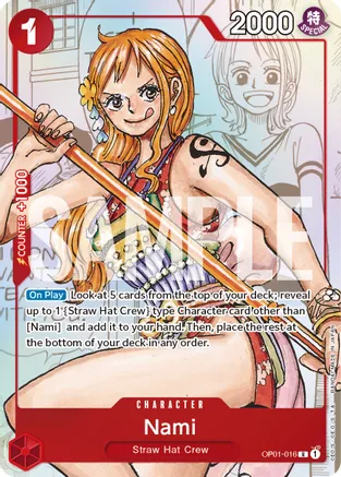 Nami - OP01-016 - 25th Anniversary