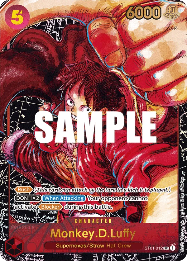 Monkey.D.Luffy - ST01-012 - Special Card
