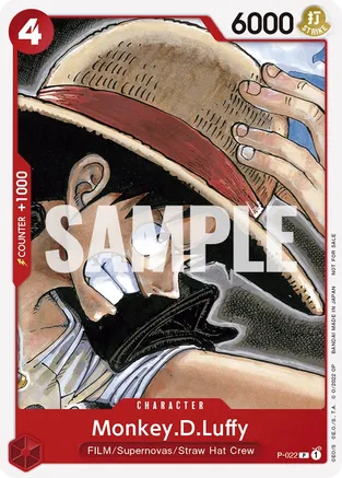 Monkey.D.Luffy - P-022