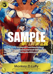 Monkey.D.Luffy - P-036 Winner Card