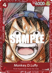 Monkey.D.Luffy - P-037 Film Red Edition