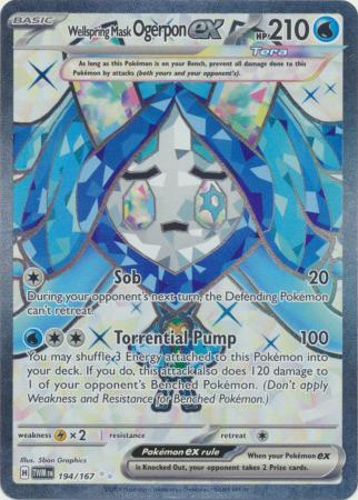 194/167 - Wellspring Mask Ogerpon - Full Art Secret Rare