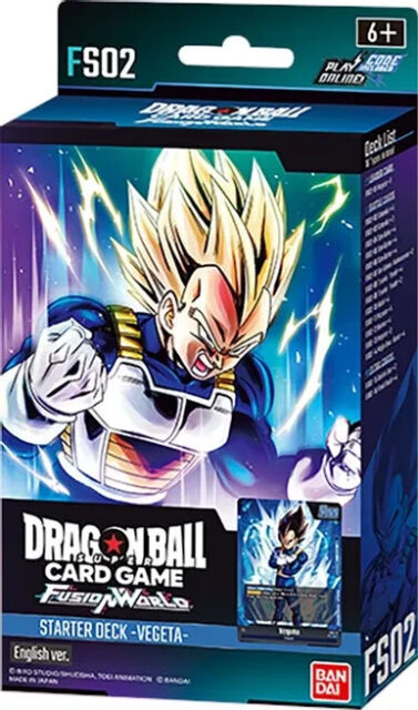 FS02 Blue Vegeta Sealed Deck