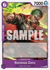 Roronoa Zoro - P-045 Pre Release