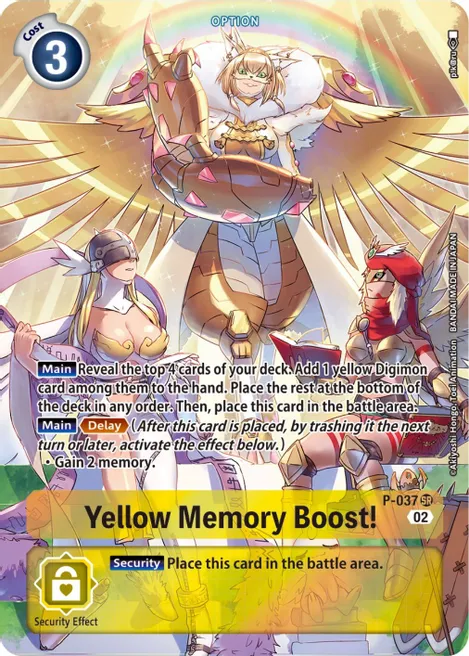 Yellow Memory Boost! - P-037