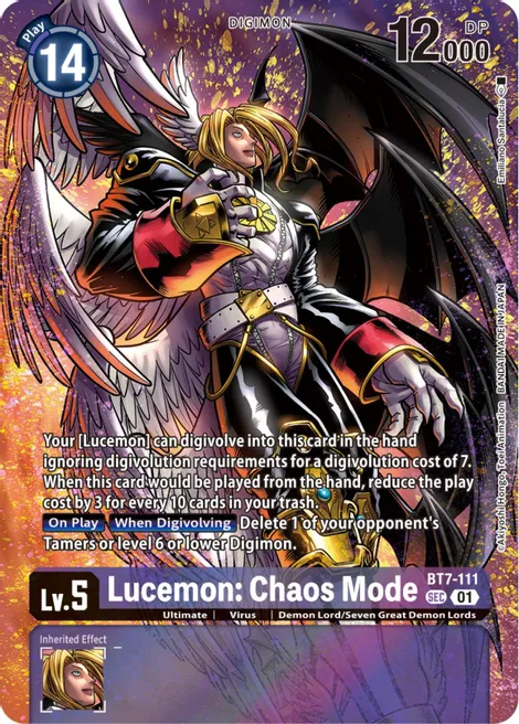Lucemon: Chaos Mode- Next Adventure (BT07)