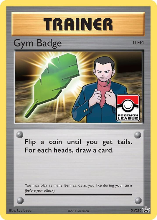 Gym Badge (Giovanni) - XY Promos (PR)