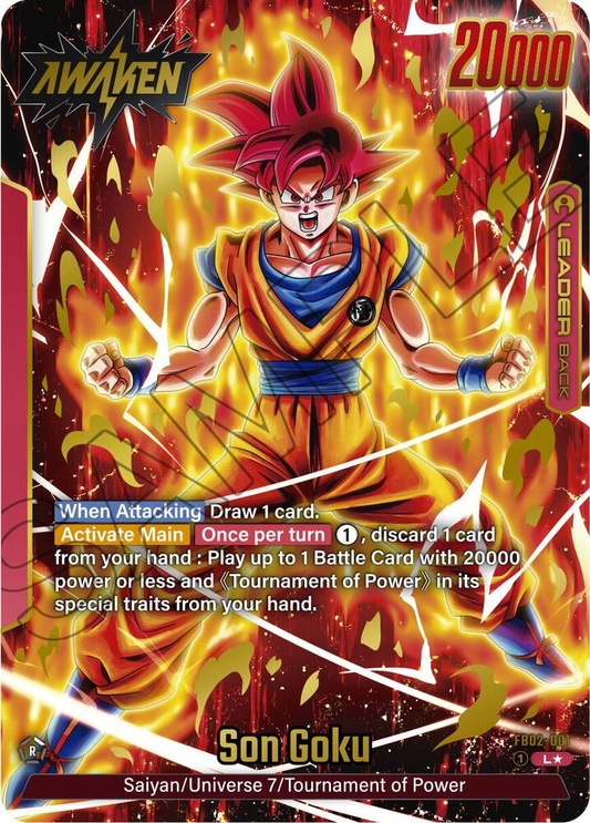 FB02-001 - Son Goku - Leader AA