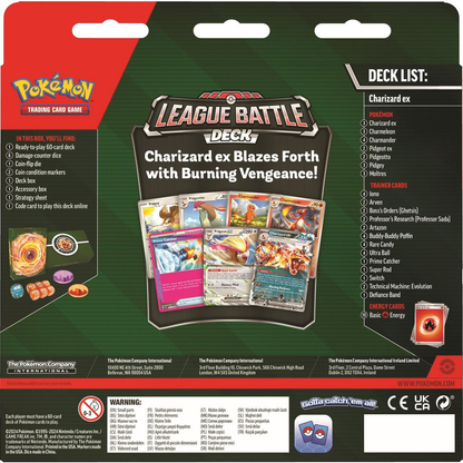 *PRE VENTA* Charizard ex League Battle Deck INGLÉS