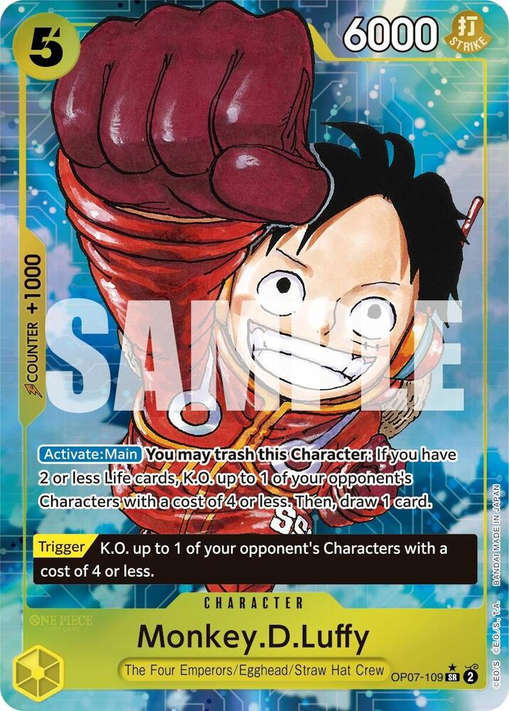OP07-109 - Monkey.D.Luffy - Character AA