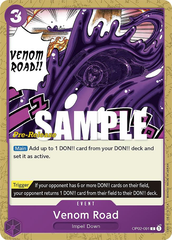 Venom Road - OP02-091 Pre Release