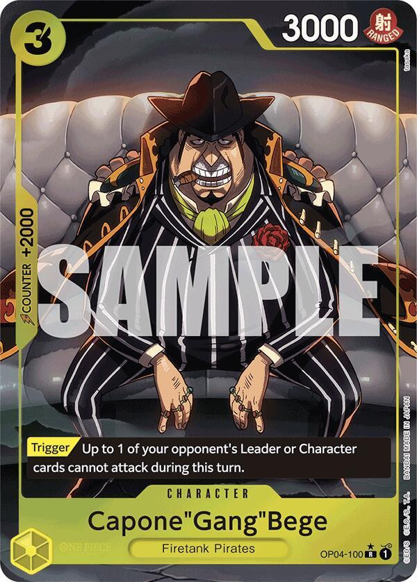 Capone"Gang"Bege (OP04-100) (Alternate Art)