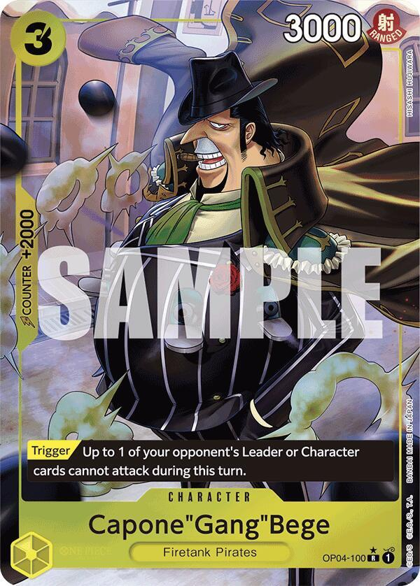 Capone"Gang"Bege (OP04-100) (Full Art)