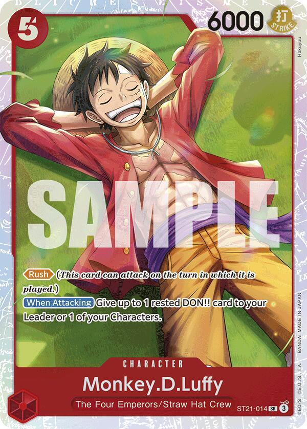 ST21-014 - Monkey.D.Luffy - Character