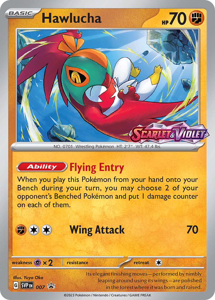 Hawlucha - SVP007 - Promo