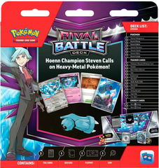 Pokémon TCG Rival Battle Marnie/Steven Box