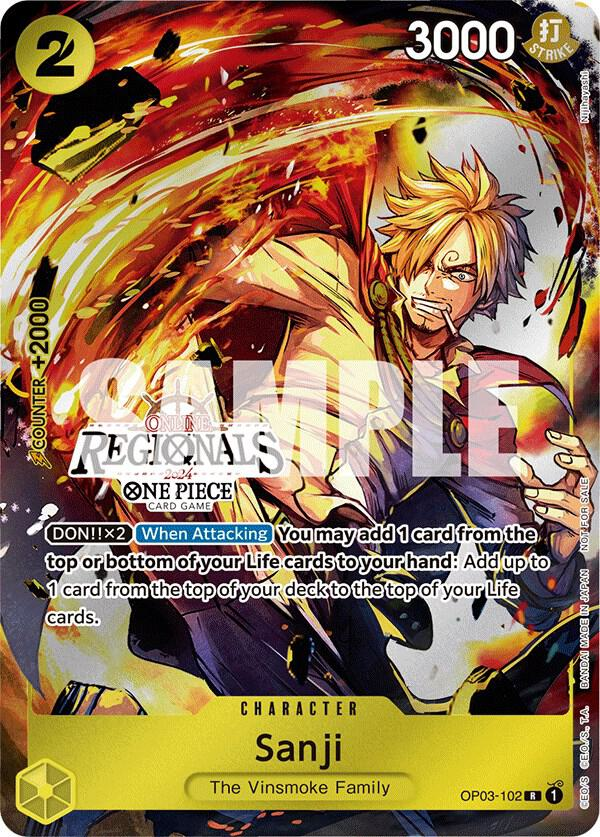 Sanji - OP03-102 - Online Participant