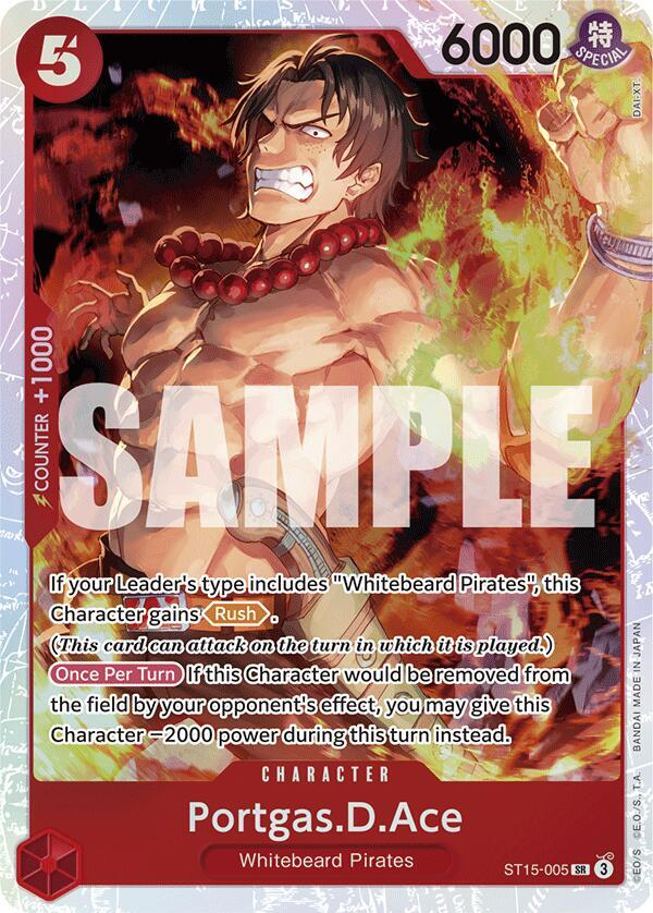 ST15-005 - Portgas.D.Ace - Character