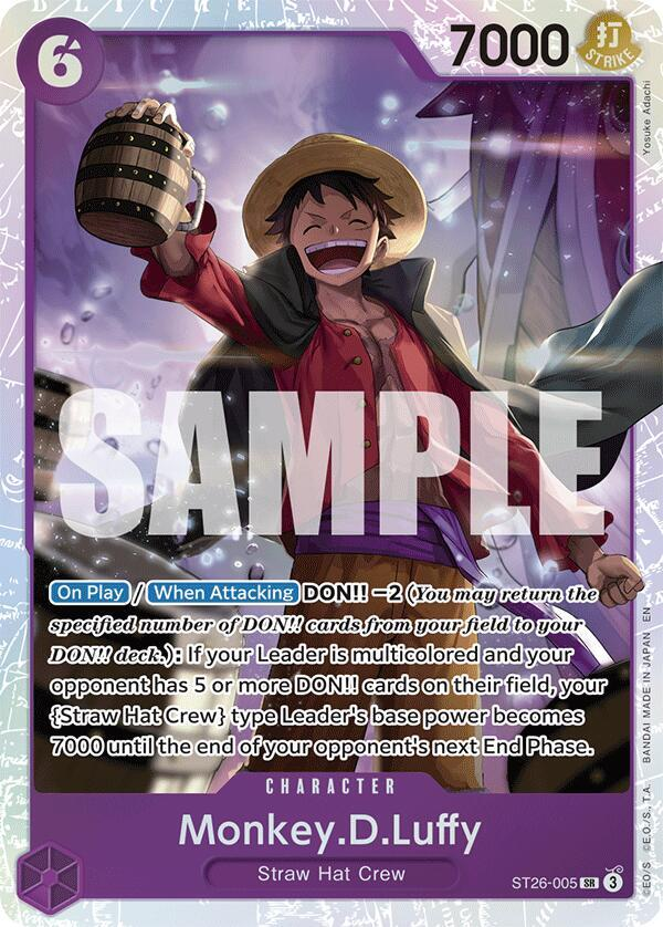 ST26-005 - Monkey.D.Luffy - Character