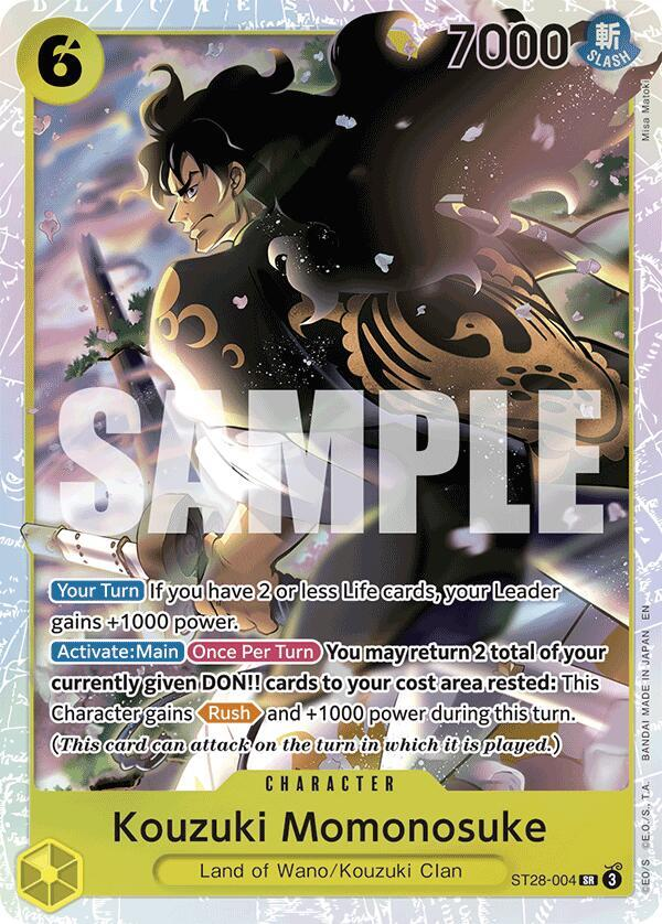 ST28-004 - Kouzuki Momonosuke - Character
