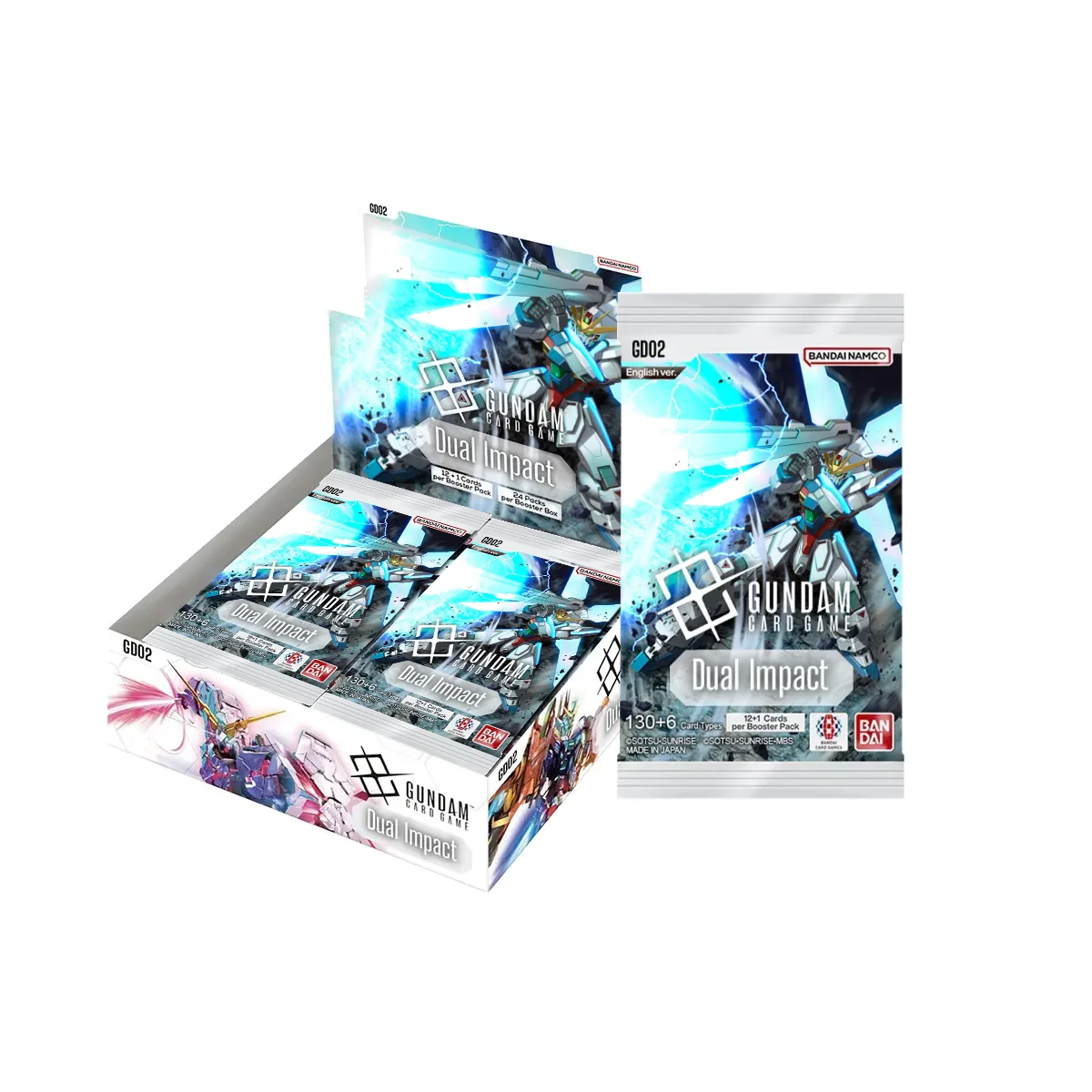 *PRE VENTA* Gundam CG: GD02 Dual Impact Booster Box