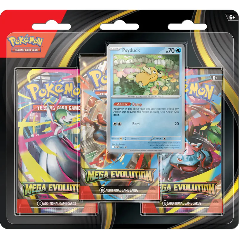 *PRE VENTA* Mega Evolutions - 3 Pack Blister ESPAÑOL