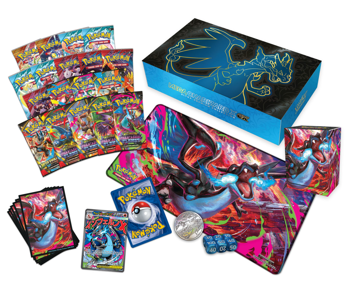 *PRE VENTA* Mega Charizard X ex Ultra-Premium Collection INGLÉS